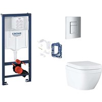 Rapid sl - Set Vorwandelement, wc mit Softclose-Sitz, Betätigungsplatte Skate Cosmopolitan und Fresh Umrüstset, Triple Vortex, Chrom SANI11BB2135 Rapid sl - Set Vorwandelement, wc mit Softclose-Sitz, Betätigungsplatte Skate Cosmopolitan und Fresh Umrüstset, Triple Vortex, Chrom SANI11BB2135 von Grohe