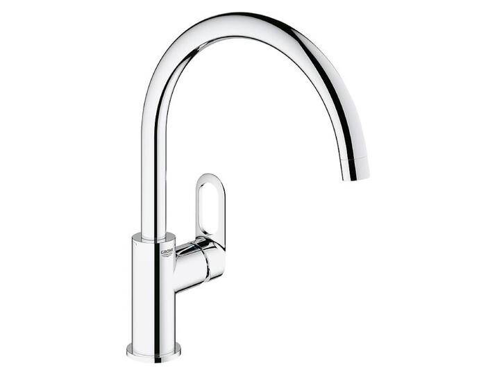 Spültischmischer Grohe BauFlow Schwenkauslauf, Ausladung 223 mm, chrom - 31538001 von Grohe