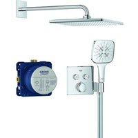 UP-D.system Grohtherm SmartControl 34865 THM eckige Form 2 ASV chrom UP-D.system Grohtherm SmartControl 34865 THM eckige Form 2 ASV chrom von Grohe