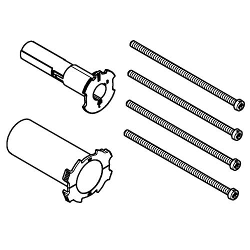 GROHE Universal Verlängrungsset (25mm, 2-Wege-Umstellung, für Wannen- & Brausebatterie) ,chrom, ‎14058000 von GROHE