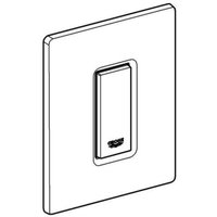 Grohe Skate Cosmo - Betätigungsplatte, Chrom/Glas, Moon White 38846LS0 Grohe Skate Cosmo - Betätigungsplatte, Chrom/Glas, Moon White 38846LS0 von Grohe