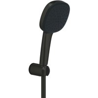 Grohe - Vitalio Comfort - Brausegarnitur: Handbrause, Stange und Schlauch, 2 Strahlarten, schwarz matt 263992431 Grohe - Vitalio Comfort - Brausegarnitur: Handbrause, Stange und Schlauch, 2 Strahlarten, schwarz matt 263992431 von Grohe