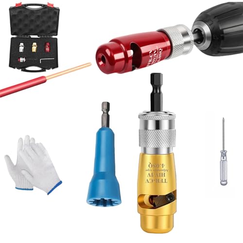 Blendixy Wire Strippers,Wire Stripping Tool & Wire Twisting Connector,Wire Stripper For Drill,Wire Twister Tool For Drill, Electrical Wire Connectors Kit (4) von Grolomo