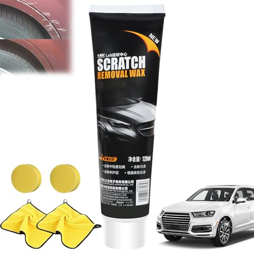 Grolomo Car Scratch Repair Paste, Professional Scratch Repair Wax, Nano Car Scratch Remover, Metall, Glas, 1pcs von Grolomo