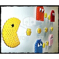 Pacman Inspirierte Magneten Set von Gromidez