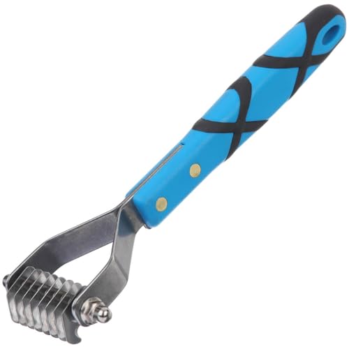 GROOM PROFESSIONAL Striegel für Hunde - Entfilzungsbürste für Hunde - Hundebürste Unterwolle für Entfilzung und Entwirrung - Haarentfernung - Geeignet für Cerschiedene Fellarten, Grob 8 Zahnung GROOM PROFESSIONAL Striegel für Hunde - Entfilzungsbürste für Hunde - Hundebürste Unterwolle für Entfilzung und Entwirrung - Haarentfernung - Geeignet für Cerschiedene Fellarten, Grob 8 Zahnung von GROOM PROFESSIONAL