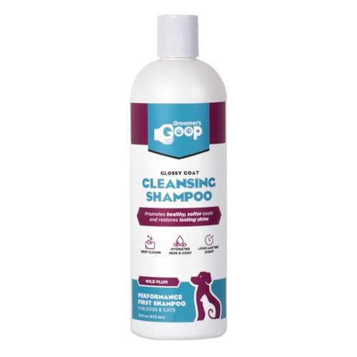 Groomer 's Kleckse Glänzendes Fell Pet Shampoo Flasche, 473 ml von GROOMER'S GOOP