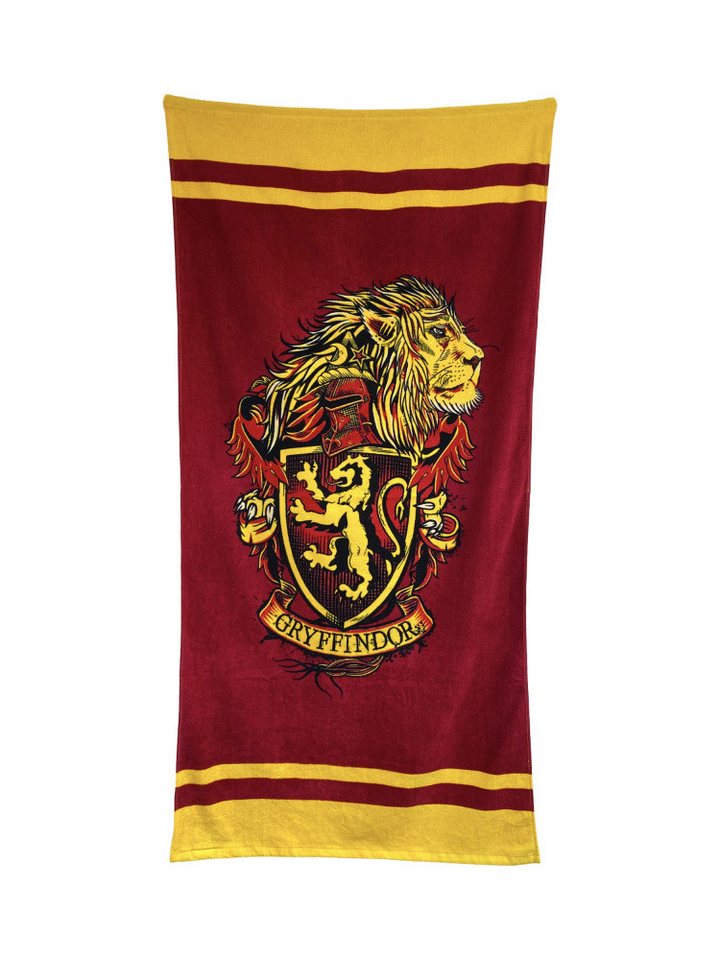 Groovy Handtuch Harry Potter Handtuch Gryffindor Lion 150 x 75 cm von Groovy
