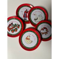 Vintage Weihnachtsuntersetzer von Groovysicle