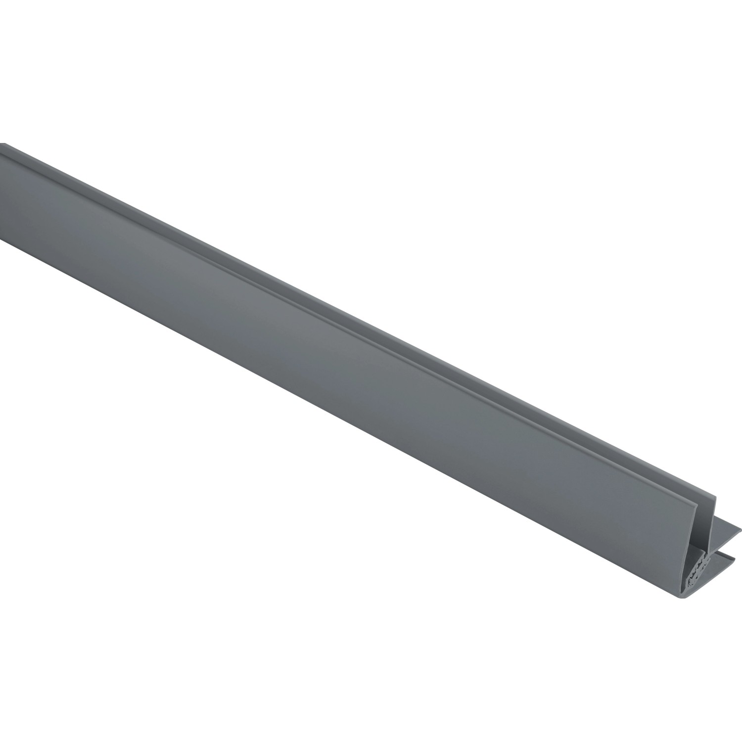 Grosfillex Innen- und Außenwinkelprofil 5 - 8 mm klippbar cold grey 260 cm von Grosfillex