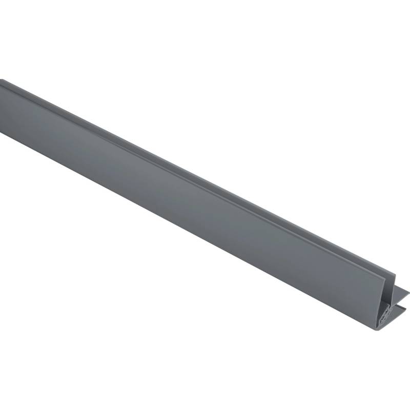 Grosfillex Innen- und Außenwinkelprofil 5 - 8 mm klippbar cold grey 260 cm von Grosfillex