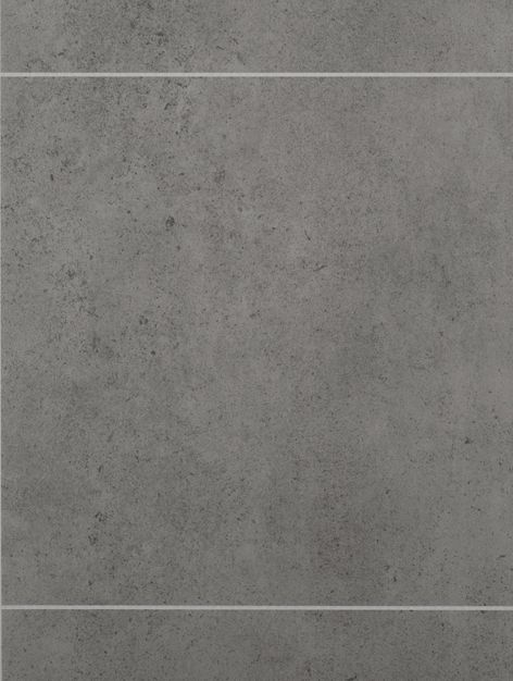 Grosfillex Kunststoff Element Premium 260 x 50 cm, 6 mm, Beton Square von Grosfillex