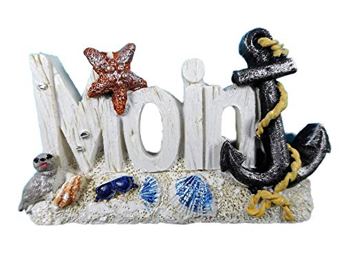 Magnet Maritim Moin Anker 8 x 5 cm Seestern Souvenir Beach Urlaub Figur Deko GCG 2840 von GROSS