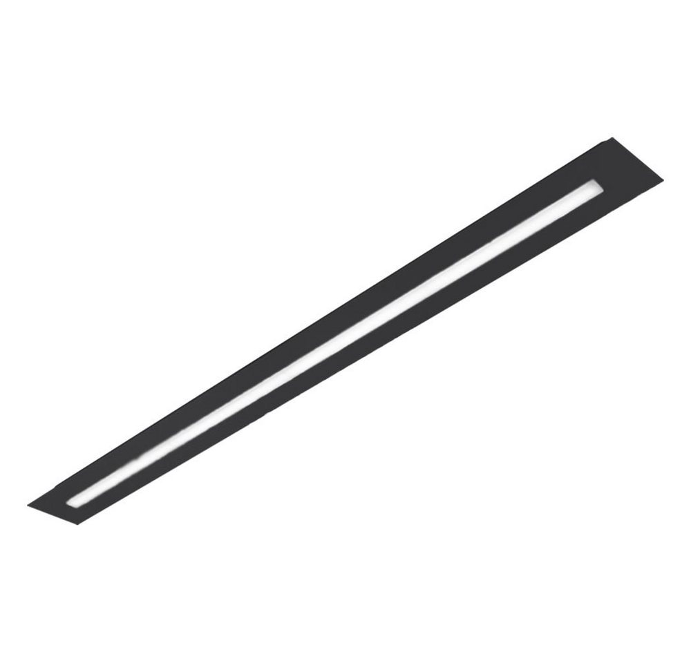 Grossmann LED Wandleuchte LED Wand- und Deckenleuchte Fis in Schwarz-glänzend 3x 8,6W 2310lm, keine Angabe, Leuchtmittel enthalten: Ja, fest verbaut, LED, warmweiss, Wandleuchte, Wandlampe, Wandlicht von Grossmann