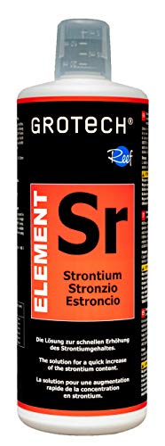 Grotech Element Strontium 1000 ml - Zur Erhöhung des Strontiumgehaltes im Meerwasser - Aquarium von Grotech