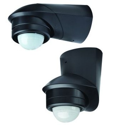 Bewegungsmelder 240° McGuard AP sw mt IP55 BWM 1100W Konstantlichtregelung von Grothe