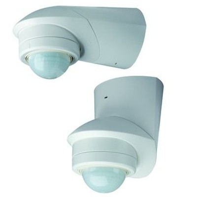 Bewegungsmelder 240° McGuard AP ws mt IP55 BWM 1100W Konstantlichtregelung von Grothe