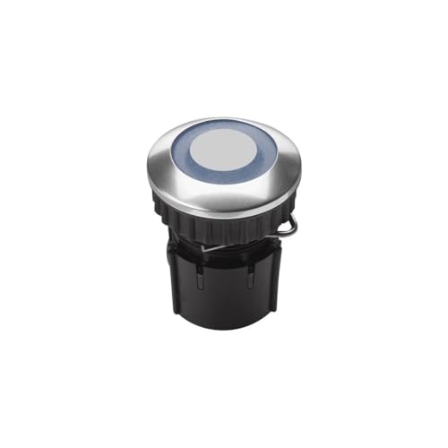 Grothe Klingeltaster LED Ring bl PROTACT 220 LED Edelstahl V2A PROTACT Klingeldrücker 4011459632328 von GROTHE