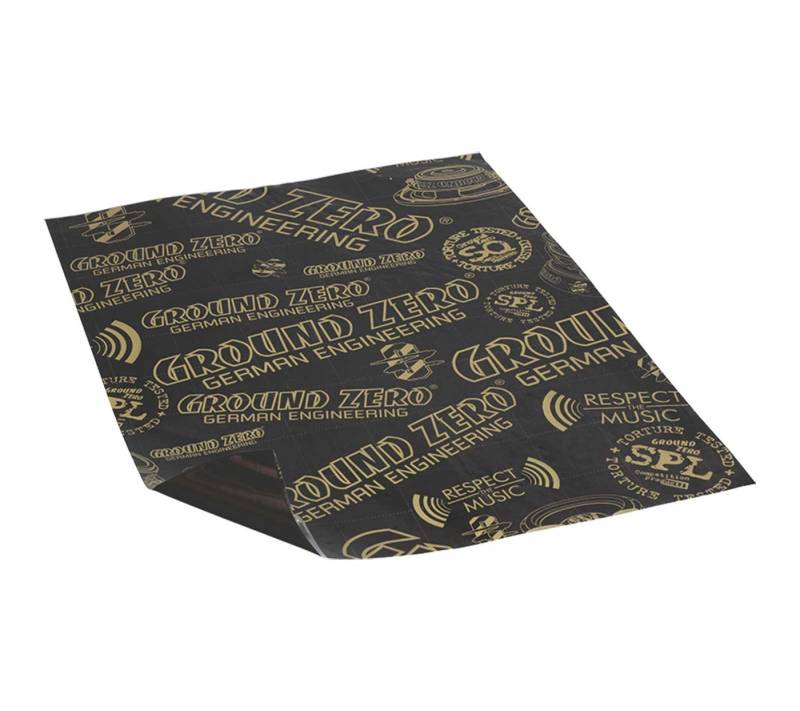 Ground Zero Akustikplatte Ground Zero GZDA 1200AL-GOLD (6pcs) von Ground Zero