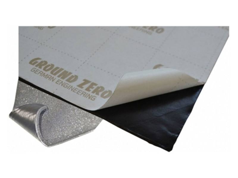 Ground Zero Dämmplatte Ground Zero GZDM 1900MC-GOLD 7mm Hochwertige Multikomponenten-Dämmung von Ground Zero