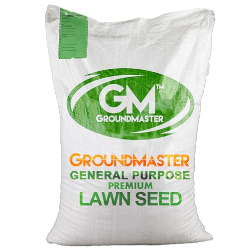 GroundMaster Allzweck-Rasensamen Schnellkeimend - Schnellwachsender Garten, Spiel und Sport Rasensamen, Trockenresistent, Ideal als Neu-Rasensaat oder als Reparatur Rasen Nachsaat - (5 kg = 200 m²) von GroundMaster