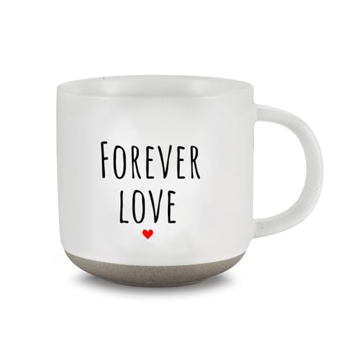 Grovjewfit Personalisierte Paare Keramiktasse Mit Name, Keramik Tasse Mit Text Romantische Geschenk Valentinstag Jahrestag Als Geschenk Für Paare Freund Freundin (A - Weiß) von Grovjewfit