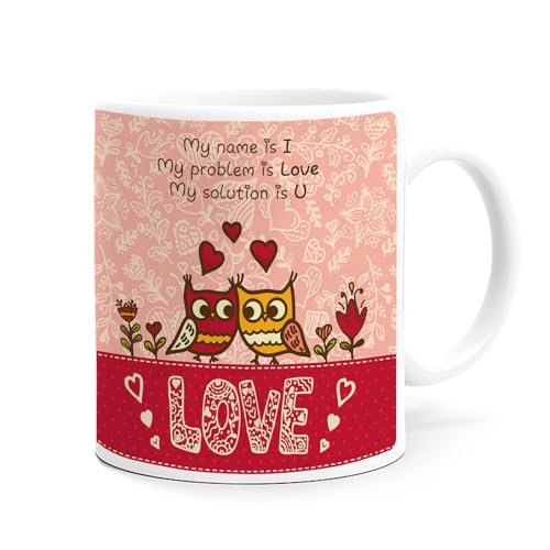 Grovjewfit Personalisierte Paare Keramiktasse Mit Name, Valentinstag Als Geschenke, Keramik Tasse Mit Text Romantische Geschenk Valentinstag Jahrestag Als Geschenk Für Paare Freund Freundin (style 1) Grovjewfit Personalisierte Paare Keramiktasse Mit Name, Valentinstag Als Geschenke, Keramik Tasse Mit Text Romantische Geschenk Valentinstag Jahrestag Als Geschenk Für Paare Freund Freundin (style 1) von Grovjewfit