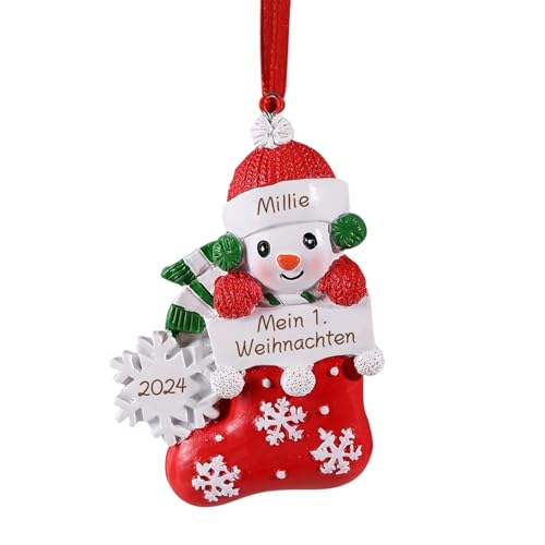 Personalisierter Weihnachtsbaumanhänger Mit Name Text Familienstammbaum Weihnachtsschmuck Weihnachten Dekoration Für Familien Geschenk Für Großmutter Mutter Vater (Rosa) von Grovjewfit