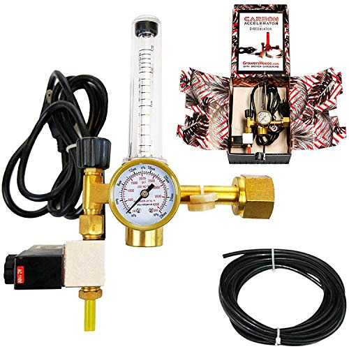 Grow Crew CO2-Anreicherungs-Set für Hydrokulturen, 1 Stück Regulator von Grow Crew