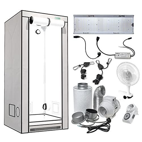 Growzelt Komplettset LED (S, 150 Watt) von GrowPRO