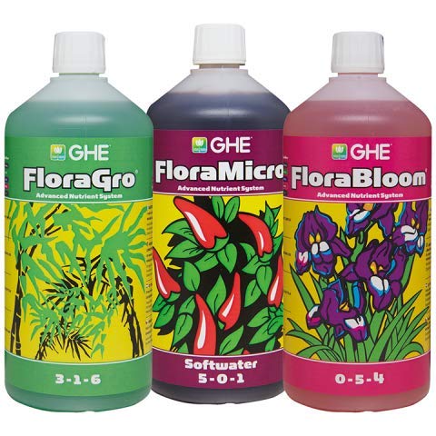 Pack Flora Serie 1L von Growshops