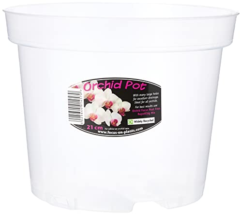 Growth Technology Ltd Durchsichtiger Orchideentopf 21 cm von Growth Technology