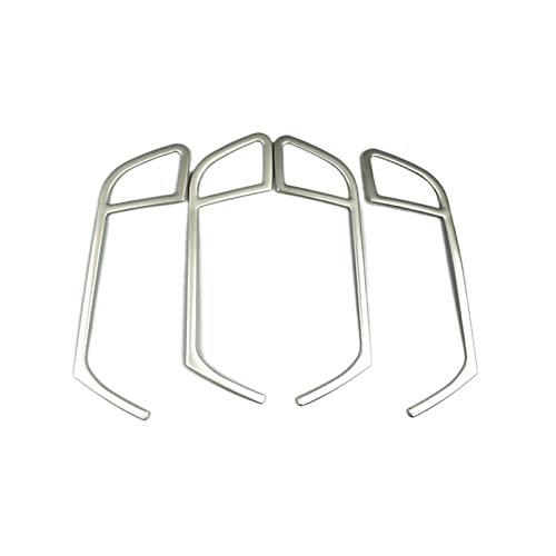 Grozzy Innentürgriff A4 B8 2009-2015 Edelstahl Türgriff Rahmen Dekoration Abdeckung Trim 4Pcs Auto Türklinke Aufkleber Grozzy Innentürgriff A4 B8 2009-2015 Edelstahl Türgriff Rahmen Dekoration Abdeckung Trim 4Pcs Auto Türklinke Aufkleber von Grozzy