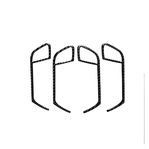 Grozzy Innentürgriff A4 B8 A5 2009-2016 Carbonfaser-Innentürgriffrahmenverkleidung Dekoration Passende Autoaufkleber Grozzy Innentürgriff A4 B8 A5 2009-2016 Carbonfaser-Innentürgriffrahmenverkleidung Dekoration Passende Autoaufkleber von Grozzy