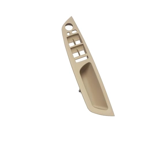 Grozzy Innentürgriff Für BMW X5 X6 E70 E71 E72 2007-2013 Innentür-Armlehne rechts, Leder-Zuggriff, komplettes Set(RHD Beige Armrest) von Grozzy