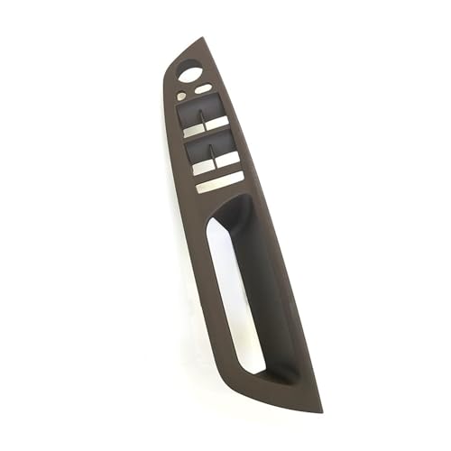 Grozzy Innentürgriff Für BMW X5 X6 E70 E71 E72 2007-2013 Innentür-Armlehne rechts, Leder-Zuggriff, komplettes Set(RHD Moka Armrest) von Grozzy
