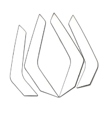 Grozzy Innentürgriff Für VW Für T-CROSS 2018-2021 Auto Innen Tür Griff Spalte Dekoration Aufkleber Teile von Grozzy