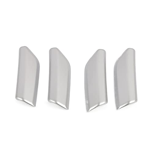 Grozzy Innentürgriff Q3 2019 ABS Autotürgriffrahmen Dekoration Abdeckung Verkleidung 4-tlg. Carbon Fi&ber Auto Styling Innenausstattung(2) von Grozzy