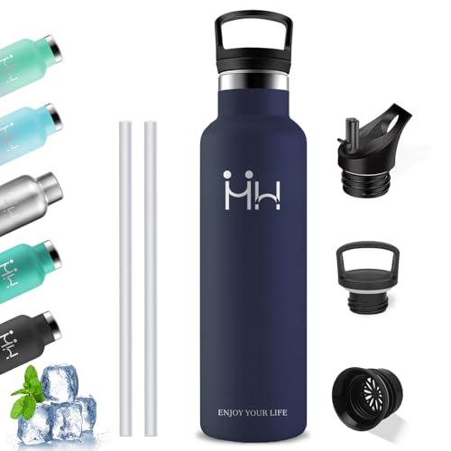Grsta Thermosflasche- 1l- Trinkflasche Edelstahl, Trinkflasche mit Strohhalm, BPA-Frei, Isolierflasche Doppelwandig, Trinkflasche Sport, Kann mit Dir Tragen, Wasserflasche für Wandern, Camping Grsta Thermosflasche- 1l- Trinkflasche Edelstahl, Trinkflasche mit Strohhalm, BPA-Frei, Isolierflasche Doppelwandig, Trinkflasche Sport, Kann mit Dir Tragen, Wasserflasche für Wandern, Camping von Grsta