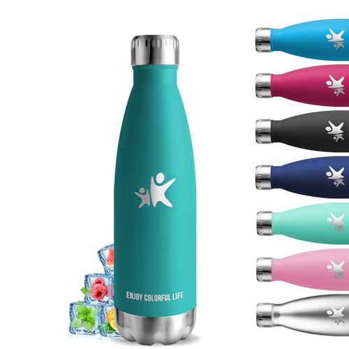 Trinkflasche- 0.5 liter- Trinkflasche Edelstahl, Trinkflasche Auslaufsicher, 24h Kalt & 12h Warm, Trinkflasche Kohlensäure Geeignet, BPA-Freie, Wasserflasche Doppelwandig, für Schule, Büros, Reisen Trinkflasche- 0.5 liter- Trinkflasche Edelstahl, Trinkflasche Auslaufsicher, 24h Kalt & 12h Warm, Trinkflasche Kohlensäure Geeignet, BPA-Freie, Wasserflasche Doppelwandig, für Schule, Büros, Reisen von Grsta