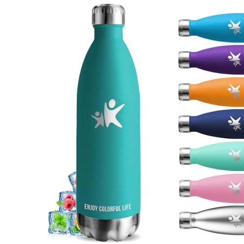 Trinkflasche- 1l- Trinkflasche Edelstahl, Trinkflasche Auslaufsicher, 24h Kalt & 12h Warm, Trinkflasche Kohlensäure Geeignet, BPA-Freie, Wasserflasche Doppelwandig, für Wandern, Camping, Fitness, Yoga Trinkflasche- 1l- Trinkflasche Edelstahl, Trinkflasche Auslaufsicher, 24h Kalt & 12h Warm, Trinkflasche Kohlensäure Geeignet, BPA-Freie, Wasserflasche Doppelwandig, für Wandern, Camping, Fitness, Yoga von Grsta