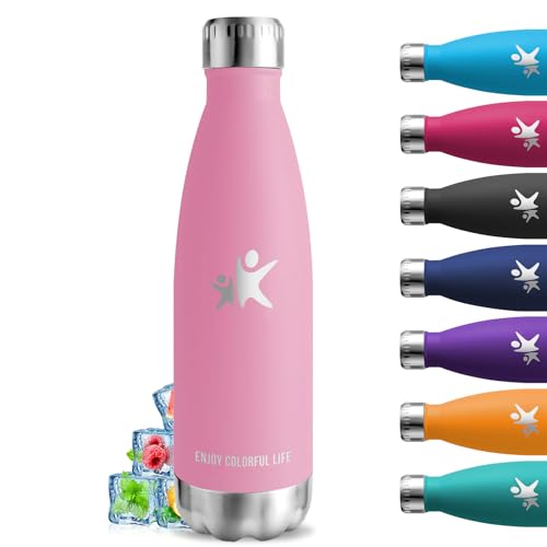 Trinkflasche Edelstahl, Trinkflasche 750ml, BPA-Freie, Isolierflasche Doppelwandig, Trinkflasche Auslaufsicher, mit Schraubverschluss, Trinkflasche Mädchen, Wasserflasche für Schule, Sport, Camping Trinkflasche Edelstahl, Trinkflasche 750ml, BPA-Freie, Isolierflasche Doppelwandig, Trinkflasche Auslaufsicher, mit Schraubverschluss, Trinkflasche Mädchen, Wasserflasche für Schule, Sport, Camping von Grsta