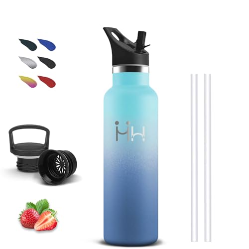 Trinkflasche Edelstahl- 0.5 liter- Trinkflasche mit Strohhalm, Trinkflasche Auslaufsicher, BPA-Frei, Trinkflasche Kinder, Kann mit dir Tragen, Isolierflasche Doppelwandig, für Reisen, Camping, Schule Trinkflasche Edelstahl- 0.5 liter- Trinkflasche mit Strohhalm, Trinkflasche Auslaufsicher, BPA-Frei, Trinkflasche Kinder, Kann mit dir Tragen, Isolierflasche Doppelwandig, für Reisen, Camping, Schule von Grsta