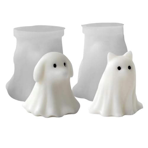 2pcs Ghost Silikonform 3D DIY Welpe Kätzchen niedliche Ghost 3 Zoll Kerzenformen für Seifenschokoladenwachs mehr 2pcs Ghost Silikonform 3D DIY Welpe Kätzchen niedliche Ghost 3 Zoll Kerzenformen für Seifenschokoladenwachs mehr von Grtheenumb