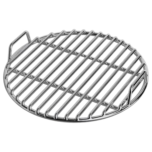 Grtheenumb Grillgitter Ersatz, Edelstahl Grill Rost, extra Dicke runde Kochgitter Ersatz für Holzkohle Raucher Lagerfeuer Picknick im Freien, 16 Zoll Grtheenumb Grillgitter Ersatz, Edelstahl Grill Rost, extra Dicke runde Kochgitter Ersatz für Holzkohle Raucher Lagerfeuer Picknick im Freien, 16 Zoll von Grtheenumb