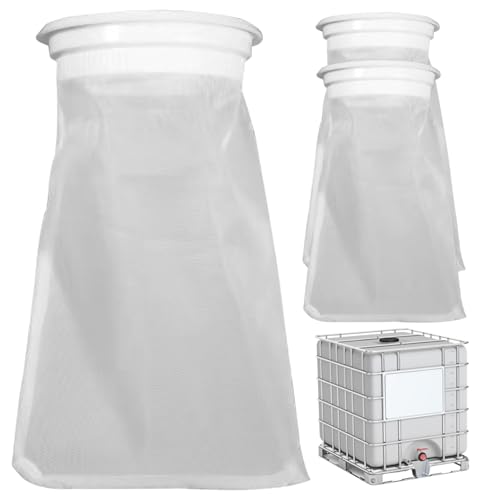Grtheenumb IBC -Tote -Filter, 3pcs IBC Nylon Deckelfilter Feinnetz Regen Fassfilter wiederverwendbares Ersatz Regenwasserfilter 5,3 x 250 mm Grtheenumb IBC -Tote -Filter, 3pcs IBC Nylon Deckelfilter Feinnetz Regen Fassfilter wiederverwendbares Ersatz Regenwasserfilter 5,3 x 250 mm von Grtheenumb