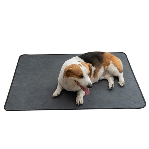 Grtheenumb Pee-Pads für Hunde, 30 x 42 Zoll Ultra sautra absorbierende Nicht-Schlupf-Fleece-Waschkörper Pee Pads wiederverwendbares Haustier Training für Hunde/Katzen/Meerschweinchen/Kaninchen von Grtheenumb