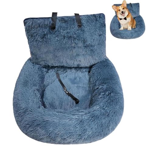 Hundebett für Auto, Hundautositz lustiges Fuzzy kleines Bett mit Riemen 24x24 Zoll abnehmbar und einfach für große kleine Haustiere Hundebett für Auto, Hundautositz lustiges Fuzzy kleines Bett mit Riemen 24x24 Zoll abnehmbar und einfach für große kleine Haustiere von Grtheenumb