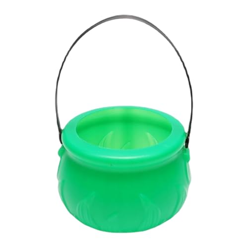St. Patrick's Day Pot of Gold, St. Patricks Day Cauldron Patrick's Pot of Gold Plastic Grüne Hexe Kessel für Partydekor für Feiertage von Grtheenumb
