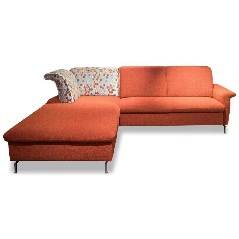 Ecksofa Formula Stoff Rot von Gruber